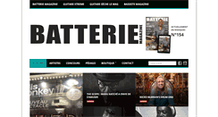 Desktop Screenshot of batteriemagazine.com